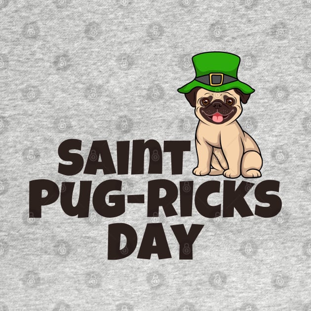 St. Patrick's Pug by Mey Designs